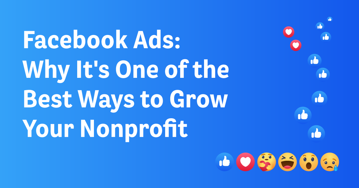 facebook ads for nonprofits fundraising