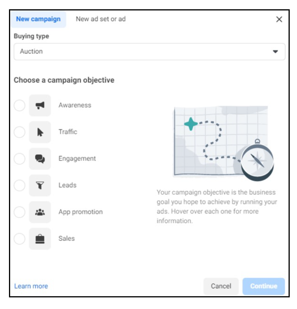nonprofits facebook ads manager settings copy