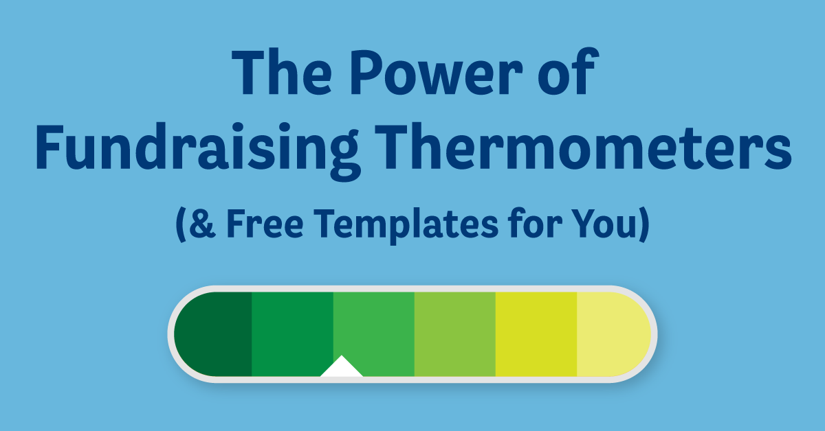 fundraising thermometers nonprofit fundraising experts